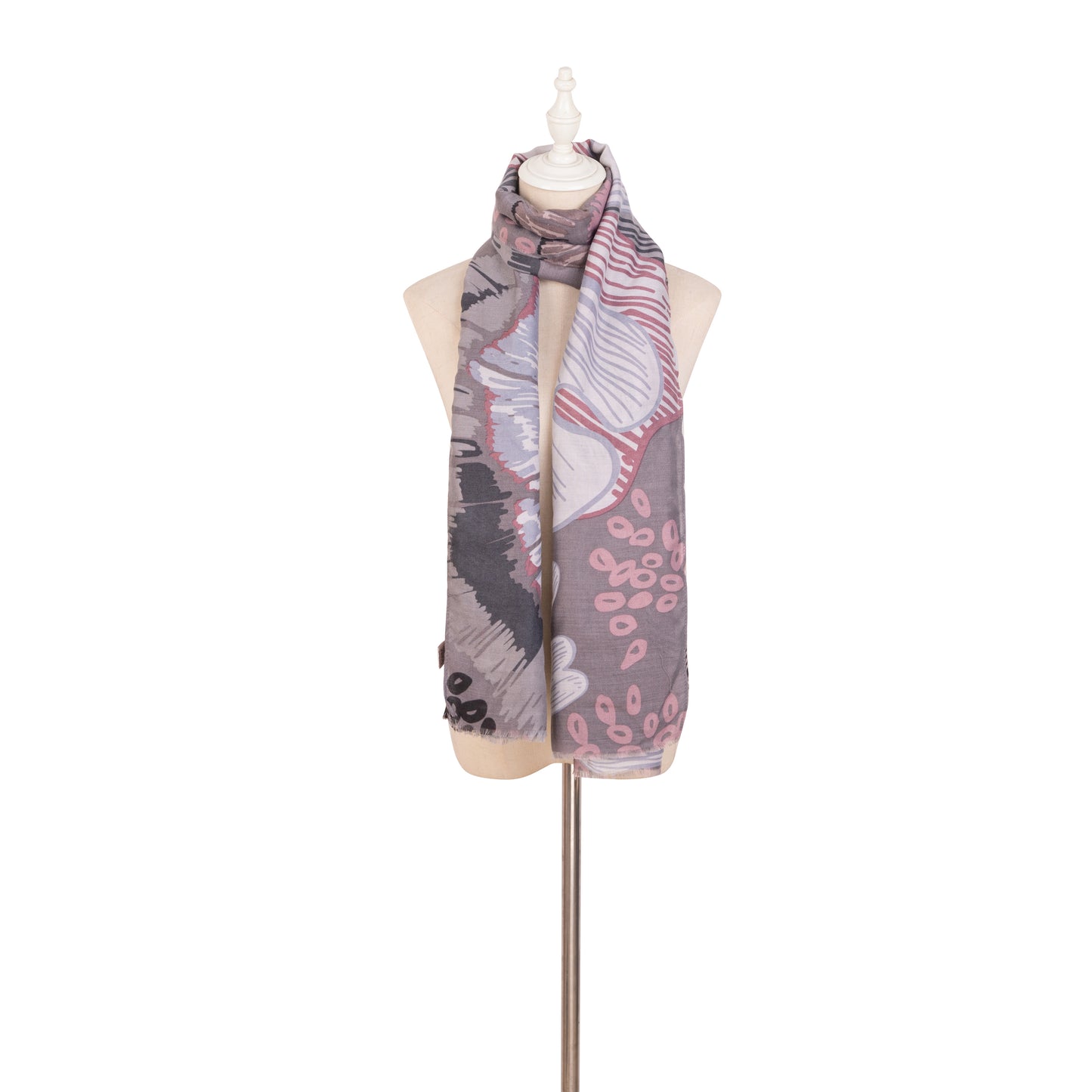 Breta New Collection Floral Print Scarf