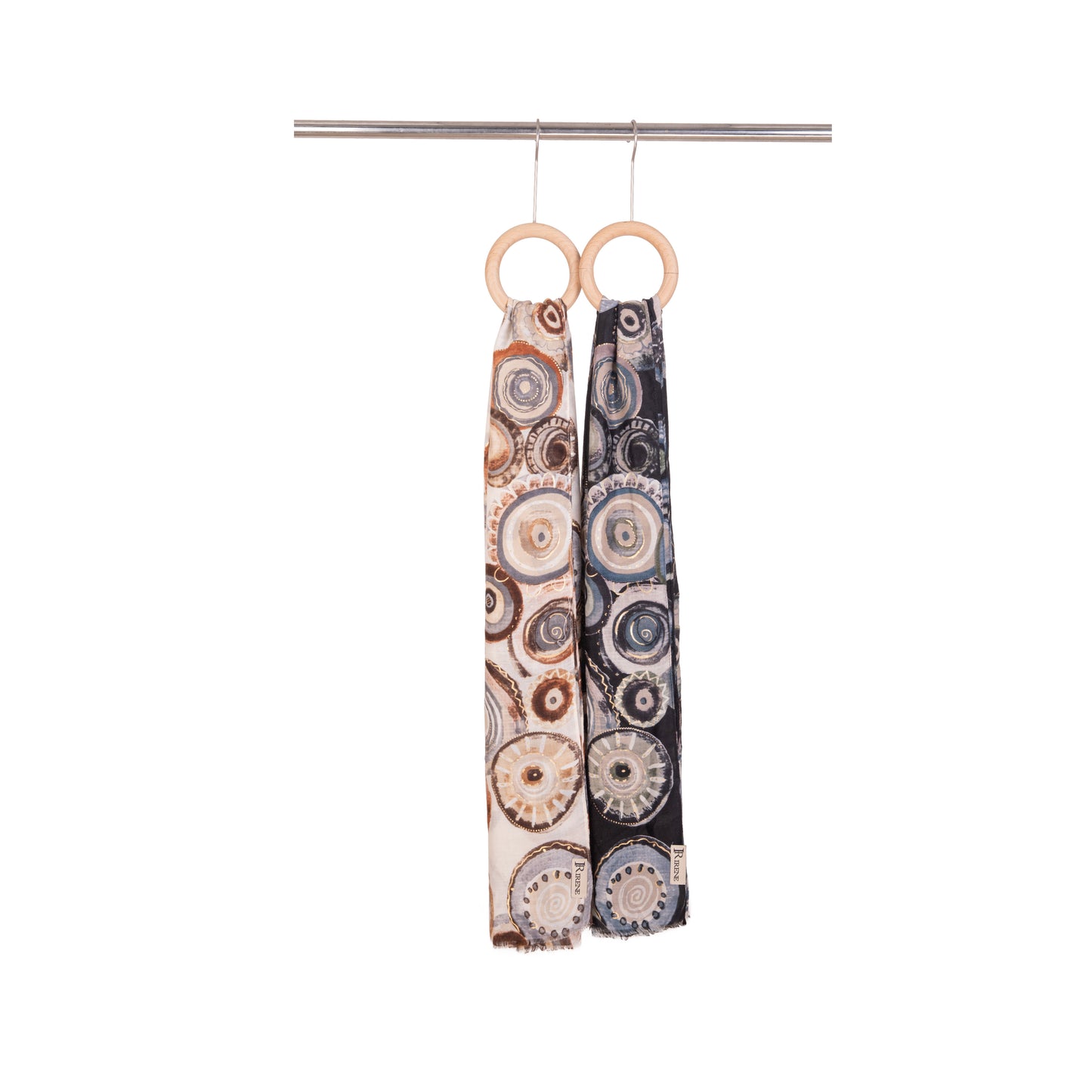 New Season Circles Printed Neck Scarf