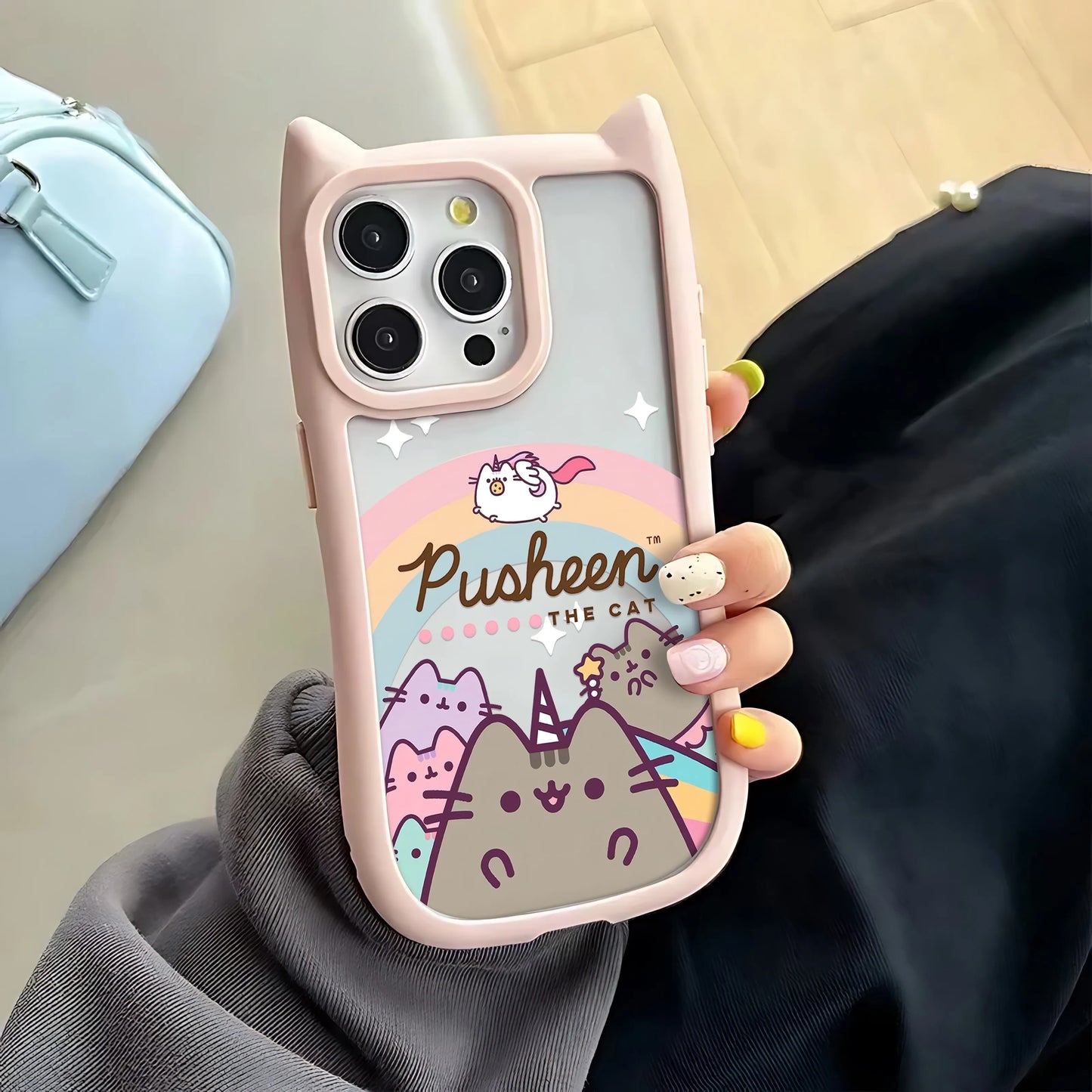 Pusheen Cat Cartoon Handyhülle – Stil, Schutz und Spaß für Ihr iPhone