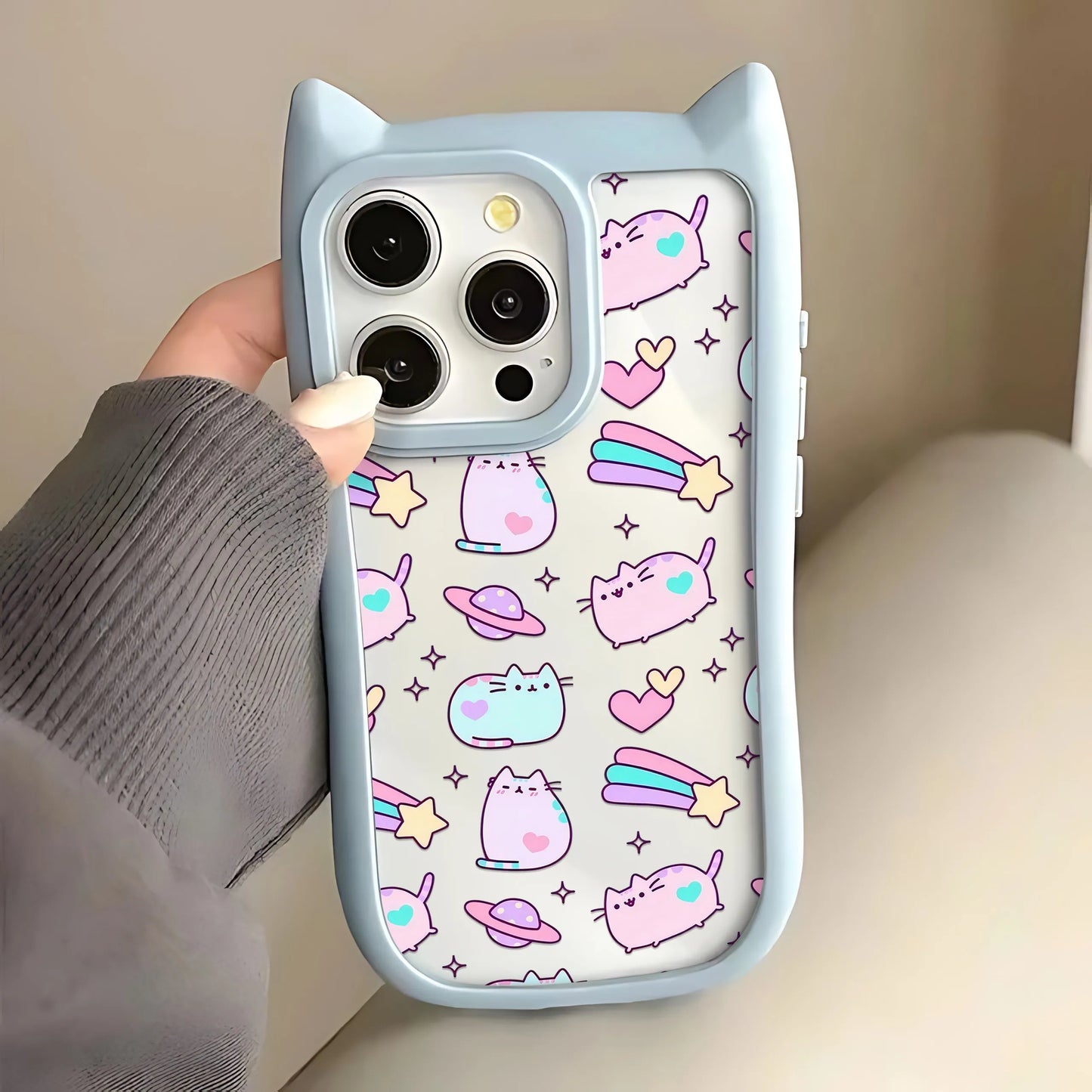 Pusheen Cat Cartoon Handyhülle – Stil, Schutz und Spaß für Ihr iPhone