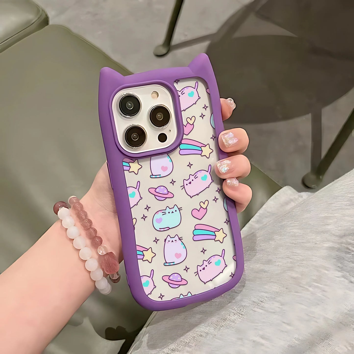 Pusheen Cat Cartoon Handyhülle – Stil, Schutz und Spaß für Ihr iPhone