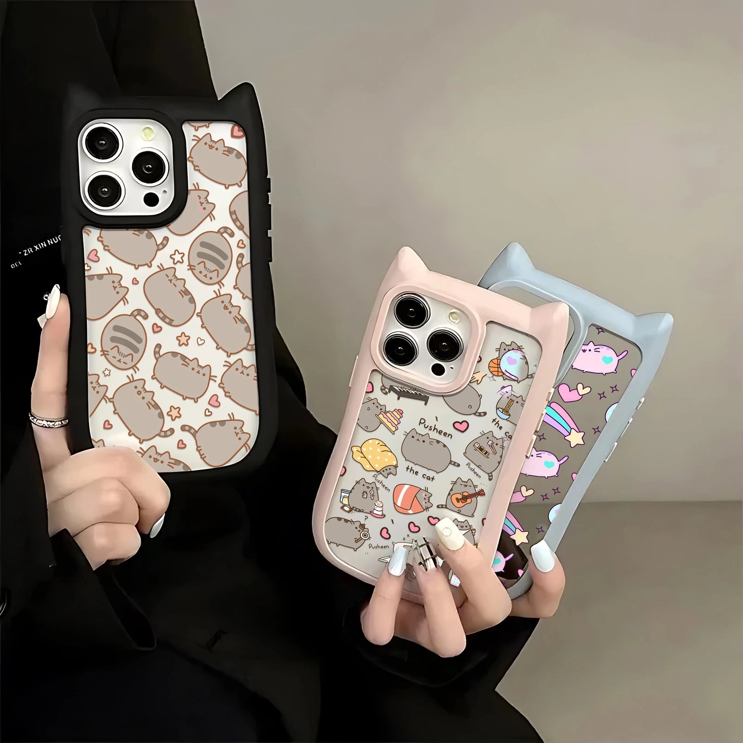 Pusheen Cat Cartoon Handyhülle – Stil, Schutz und Spaß für Ihr iPhone