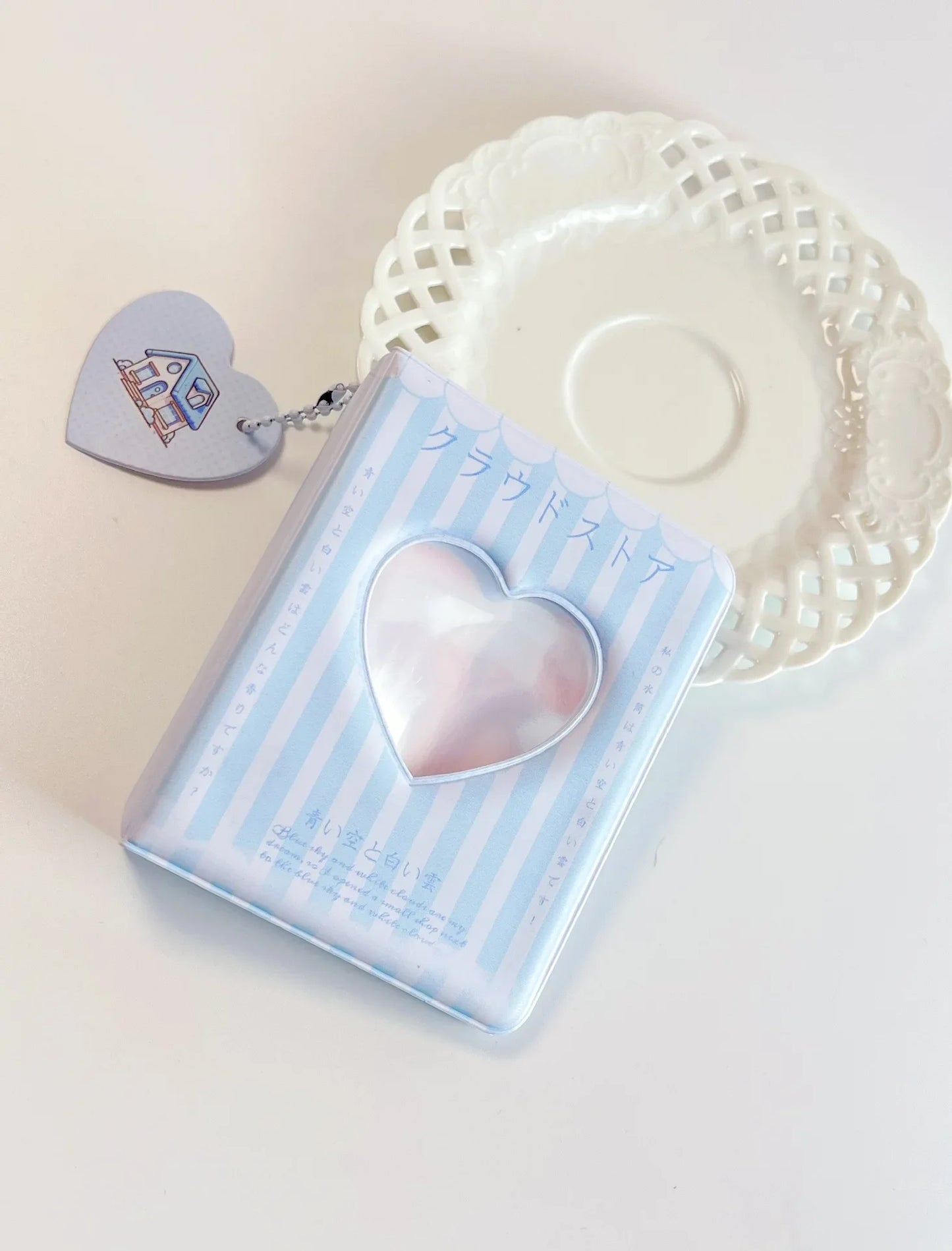 Mini Album for K-Pop Photocards with Heart Design and other models