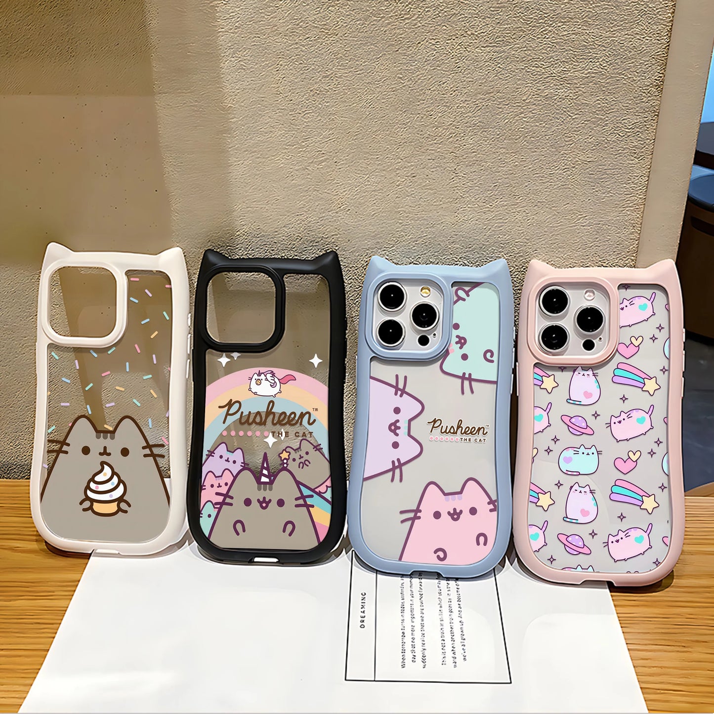 Pusheen Cat Cartoon Phone Case – Style, Protection and Fun for your iPhone