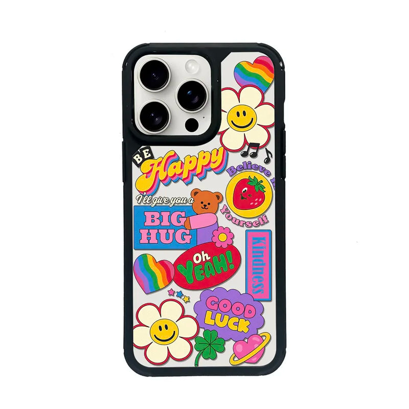 Funda Iphone Modelo *GOOD VIBES* Gif divertidos