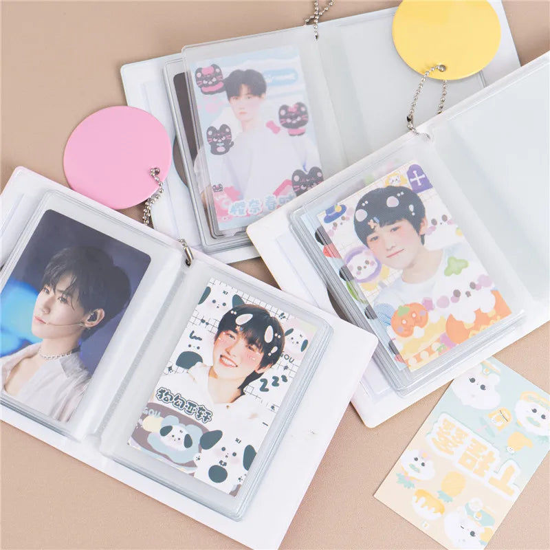 Mini Album for K-Pop Photocards with Heart Design and other models