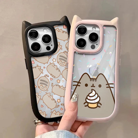 Pusheen Cat Cartoon Handyhülle – Stil, Schutz und Spaß für Ihr iPhone