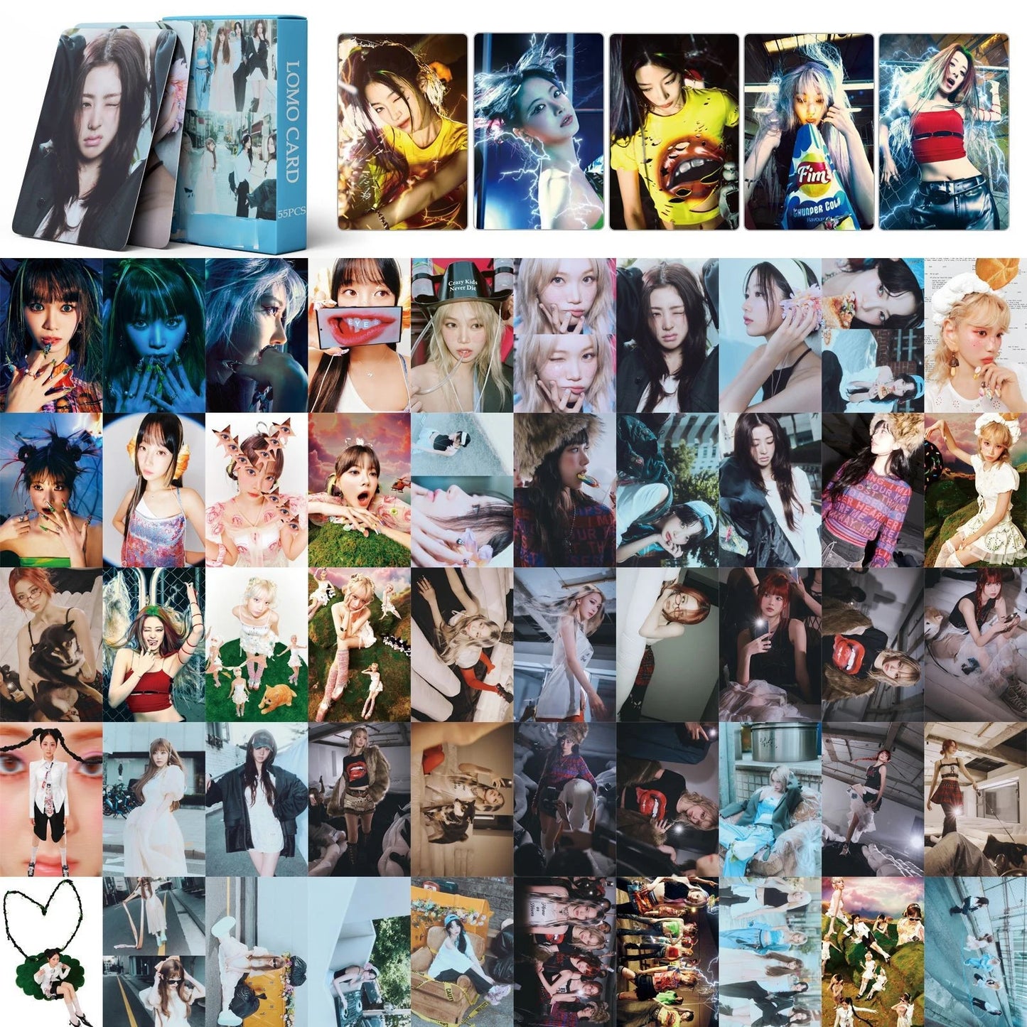 Tarjetas Postales K-pop "Álbum Lomo" – ¡La colección definitiva para los verdaderos fan